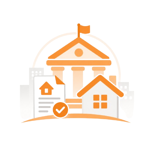 政府推動住宅政策與租賃市場健全圖示